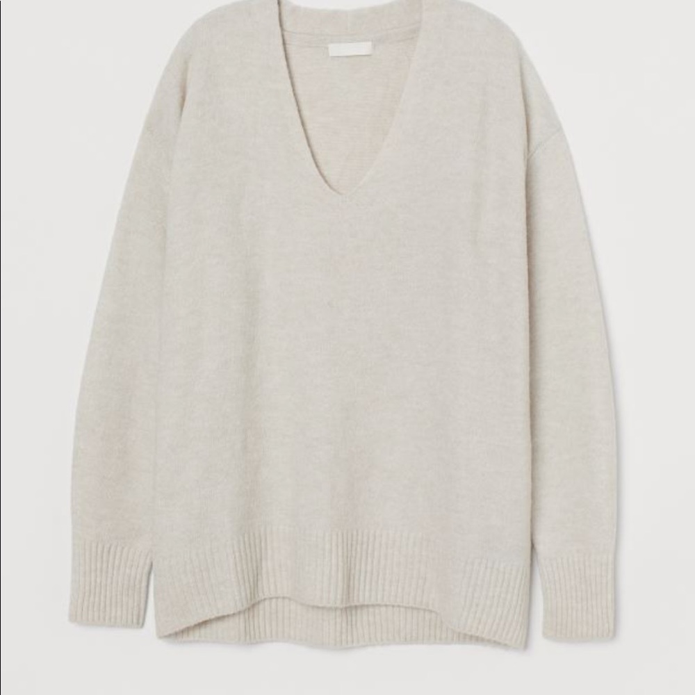 H&M Cream Sweater